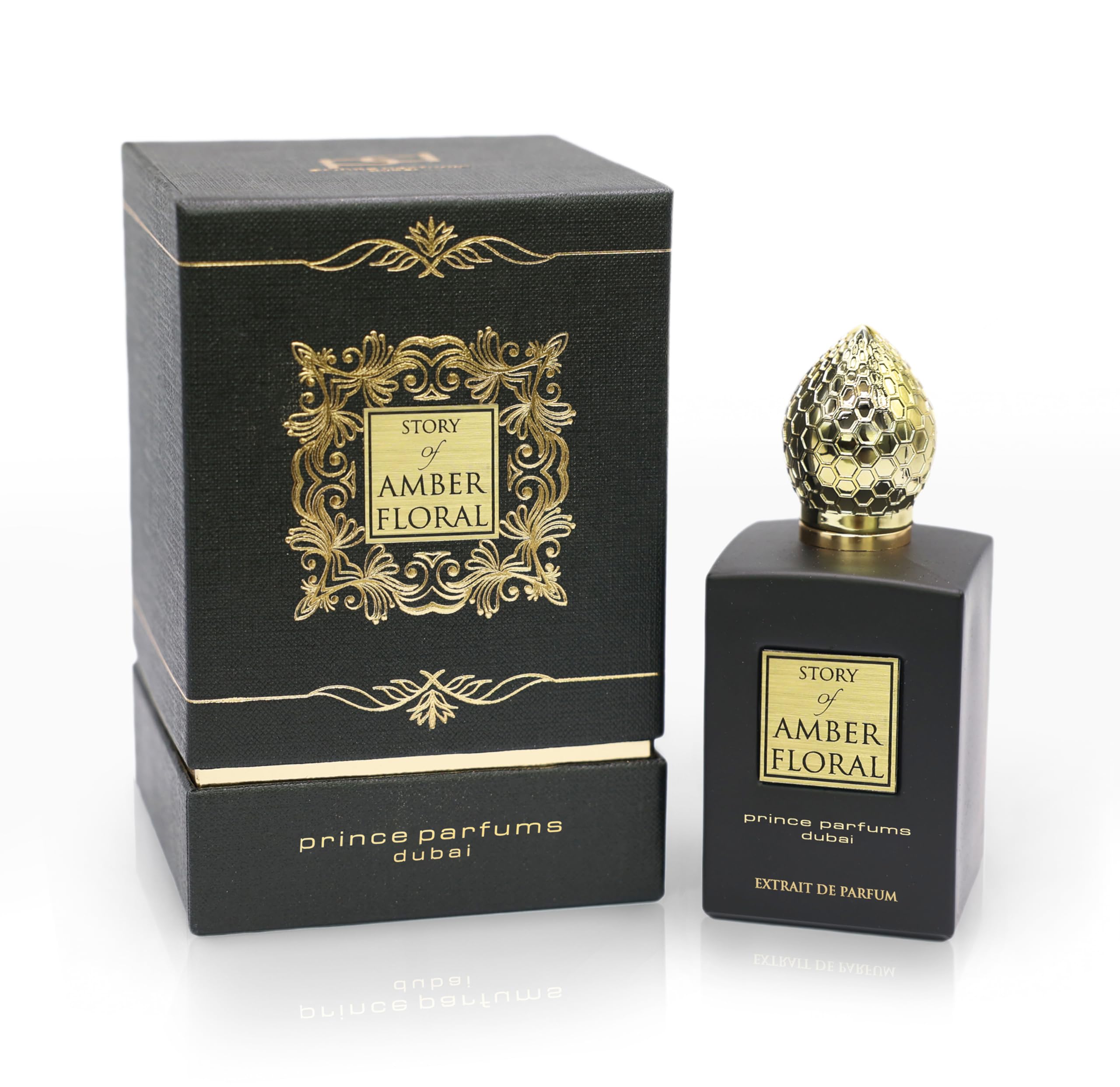 PP Prince Parfums Dubai Amber Floral bottle for everyday elegance