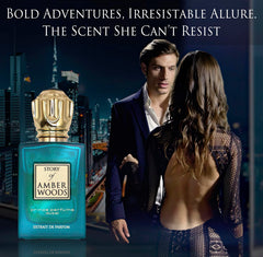 Prince Parfums Dubai Amber Woods cedar vetiver notes create refined masculine character.
