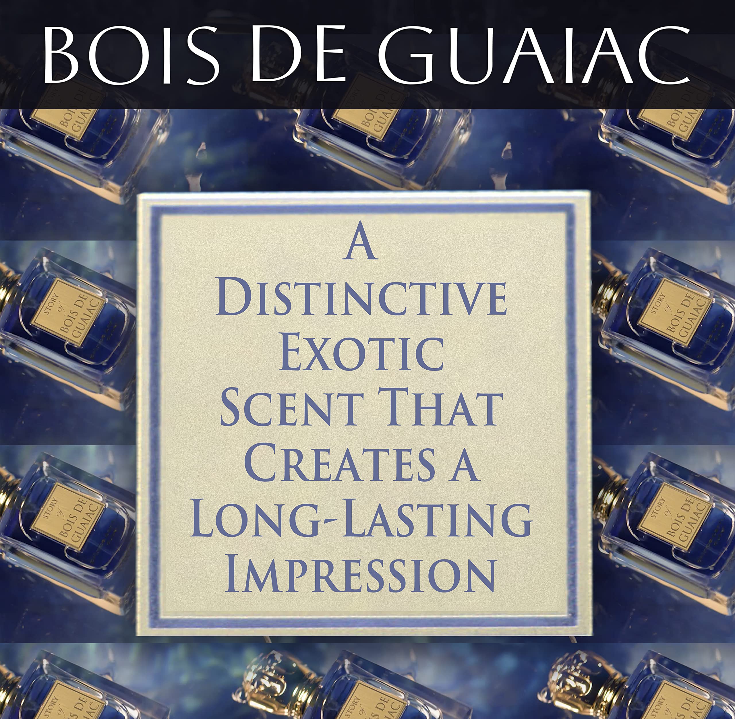 Citrus and floral notes hint in Bois de Guaiac for daytime freshness