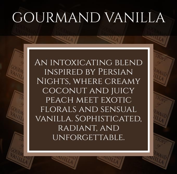 Prince Parfums Dubai Gourmand Vanilla gift box ready for anniversaries or special occasions.