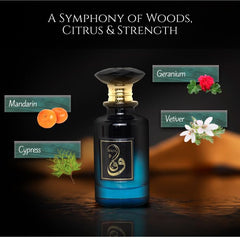 Prince Parfums Dubai Wafa geranium accents elevate sophistication.