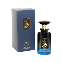 Prince Parfums Dubai Wafa mandarin bottle enhances a vibrant citrus opening.