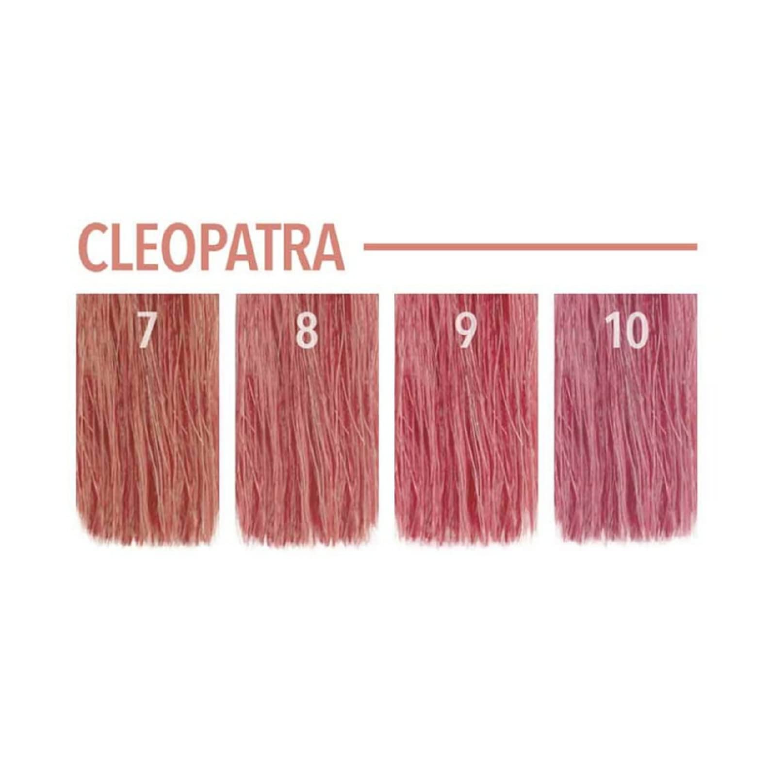 Application process image showing direct application on dry hair for saturated color