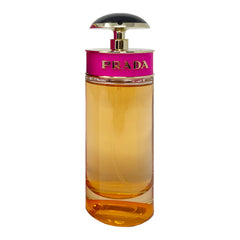 Prada Candy flacon portrait, conveys confident modern femininity for special occasions.