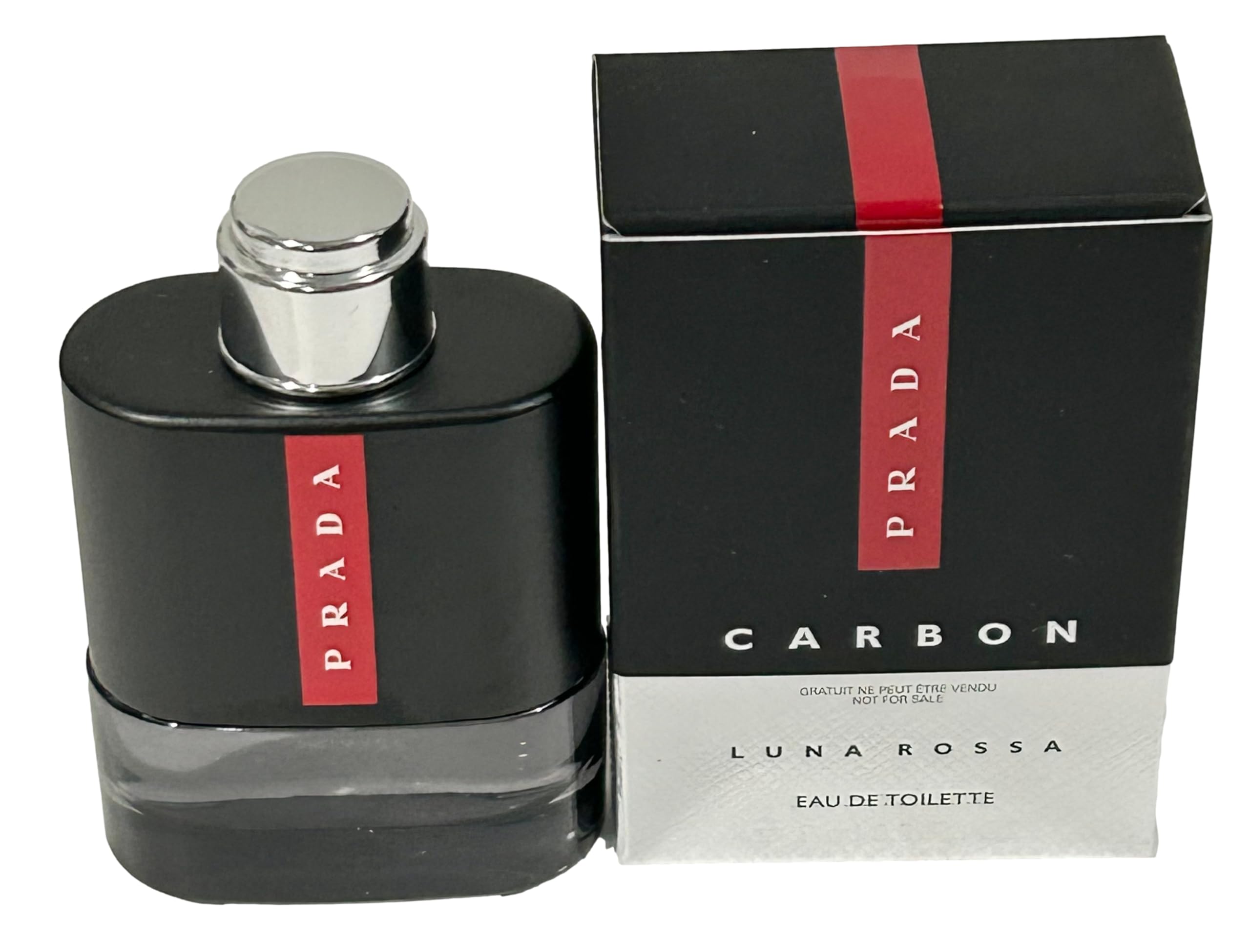Prada Luna Rossa Carbon packaging box elevating premium presentation for gifting.