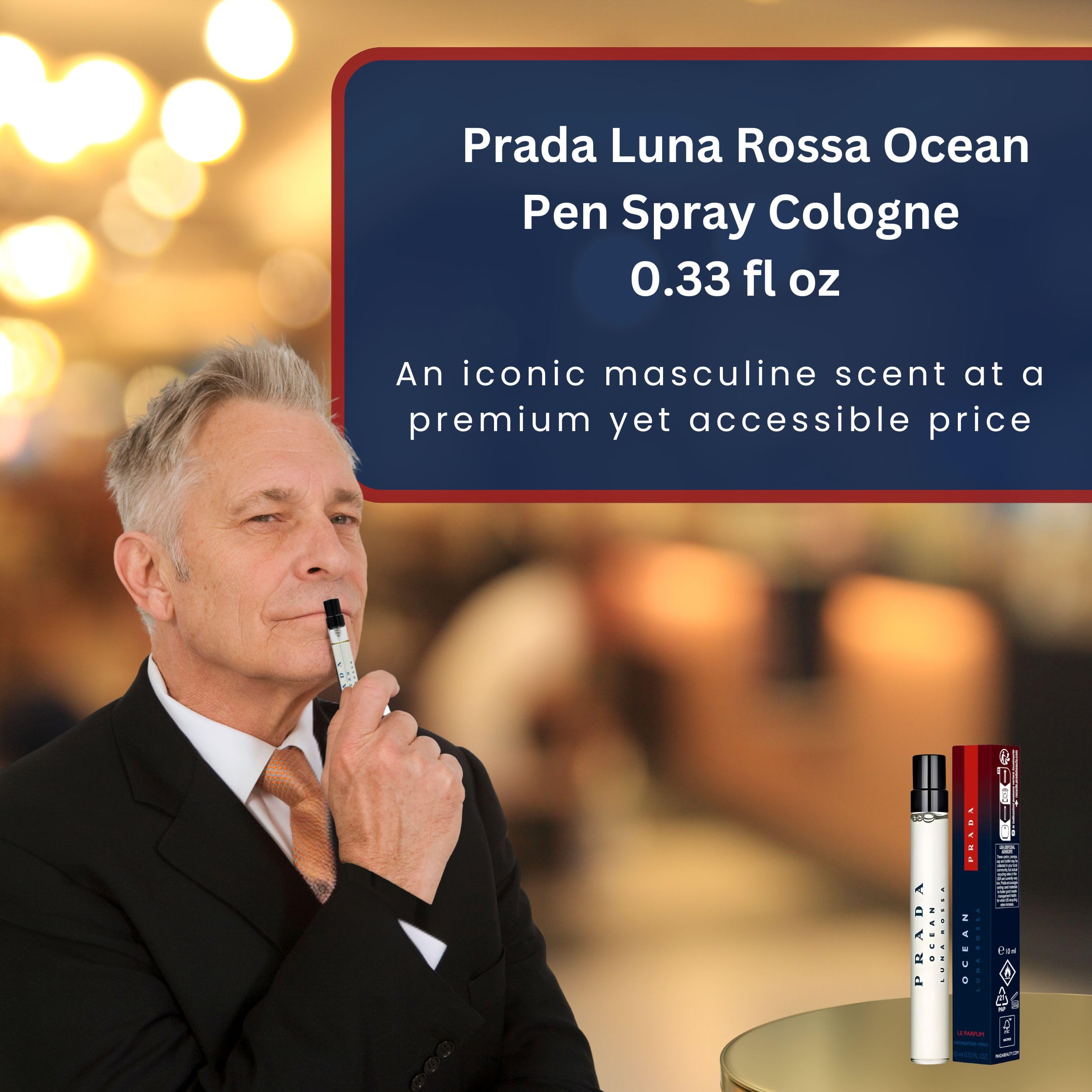 Prada Luna Rossa Ocean Le Parfum travel-sized fragrance for daily use