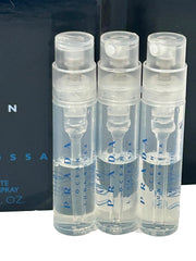 Prada Ocean Luna Rossa travel-size packaging highlighting compact on-the-go option.