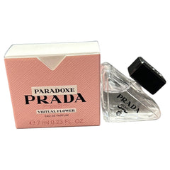 Prada Paradoxe Virtual Flower mini bottle, portable elegance for on-the-go fragrance.