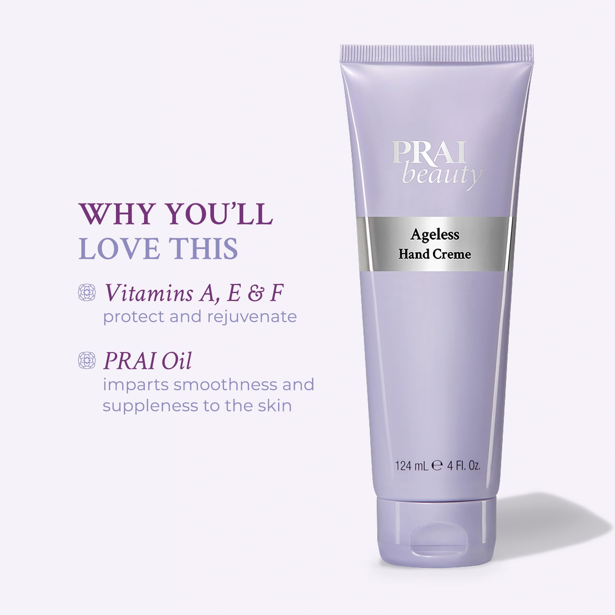 Upper arm creme and hand cream pair by PRAI for complete care