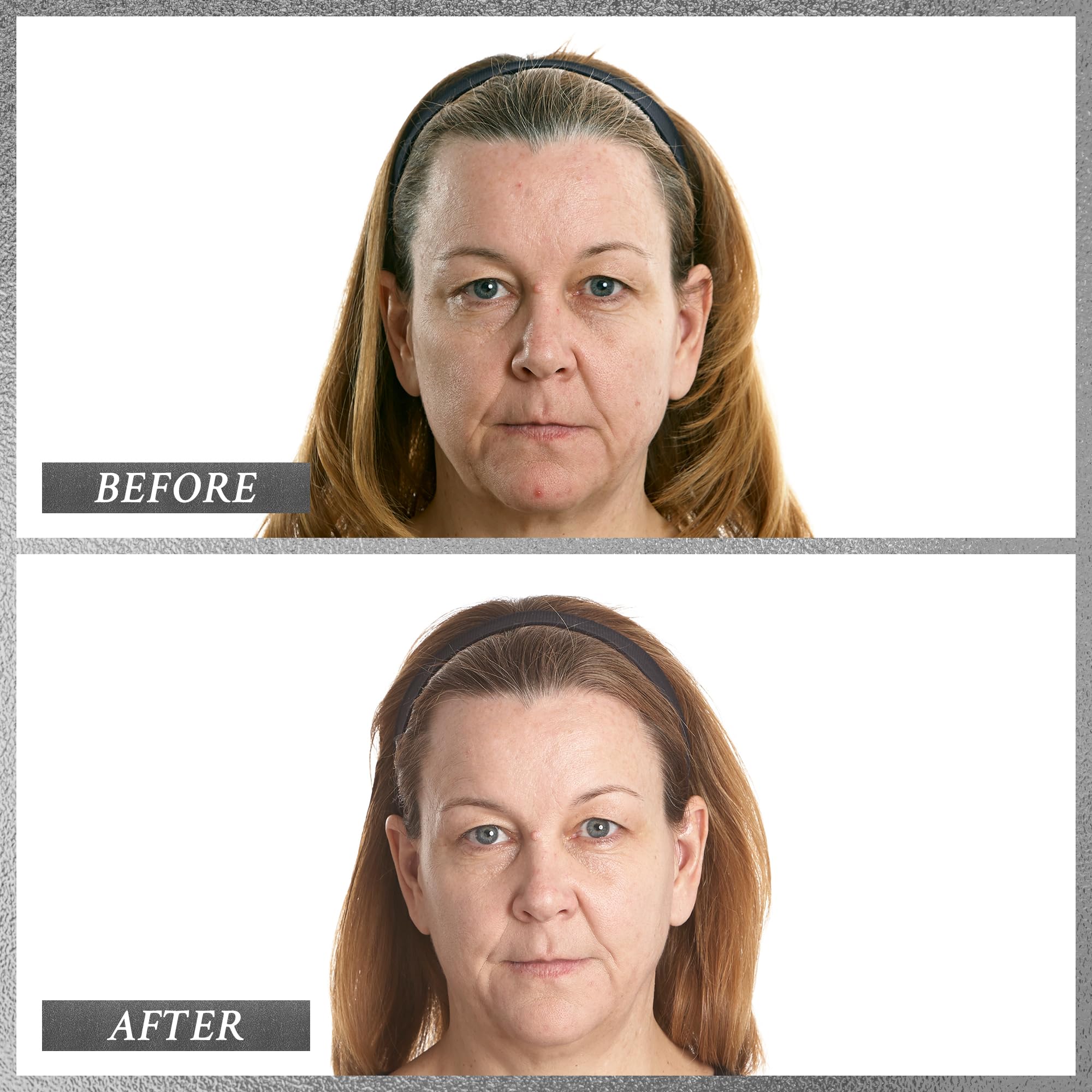 PRAI Platinum Firm & Lift Night Creme application swatch shows smooth, quick-absorption texture.