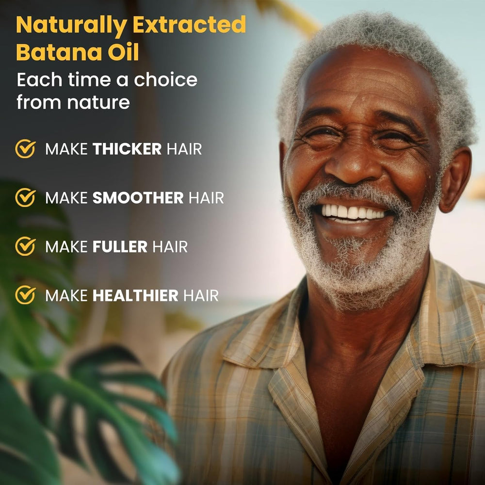 Praiasol Batana Oil pour on palm indicates easy scalp hydration.