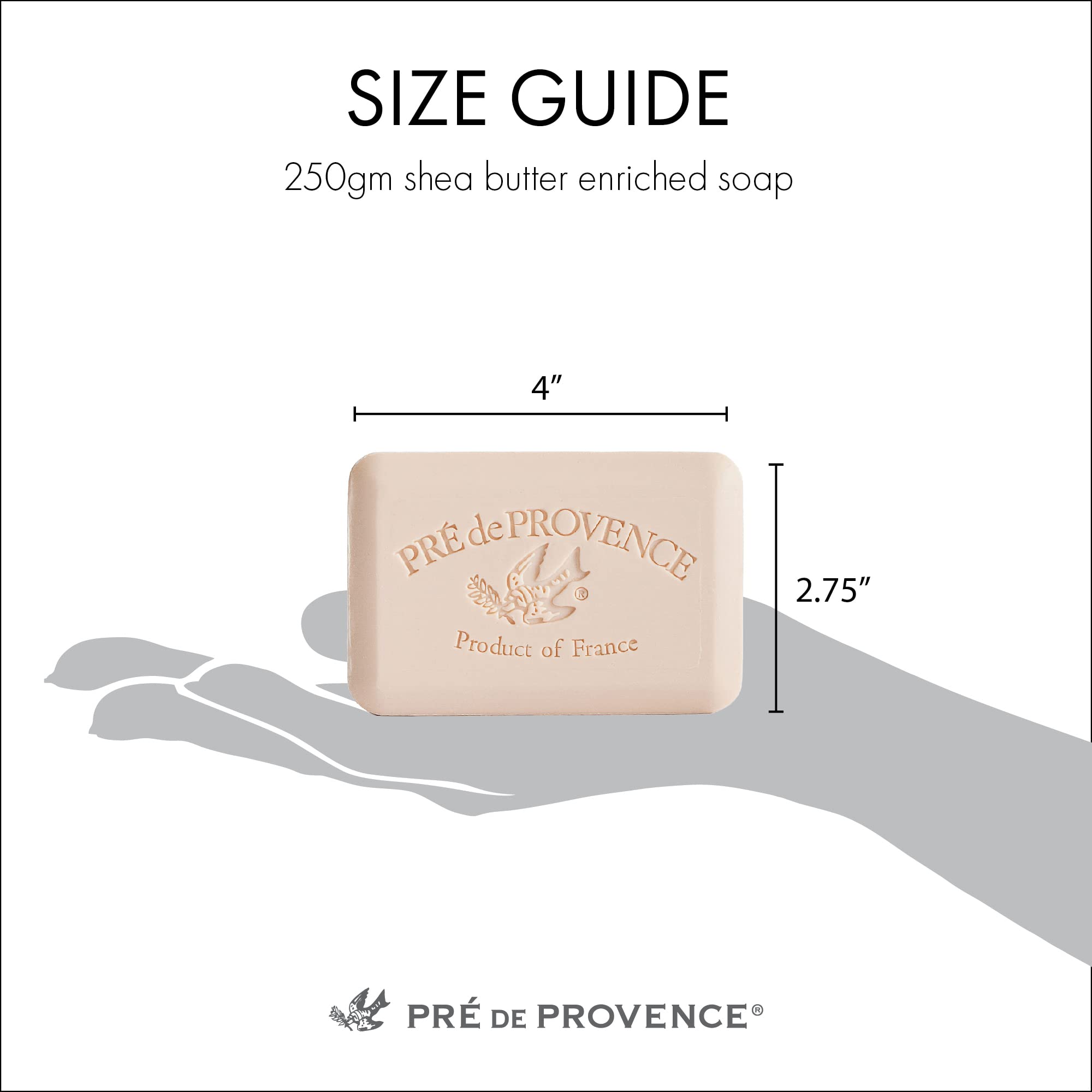 150-gram travel-friendly Pre de Provence soap bar