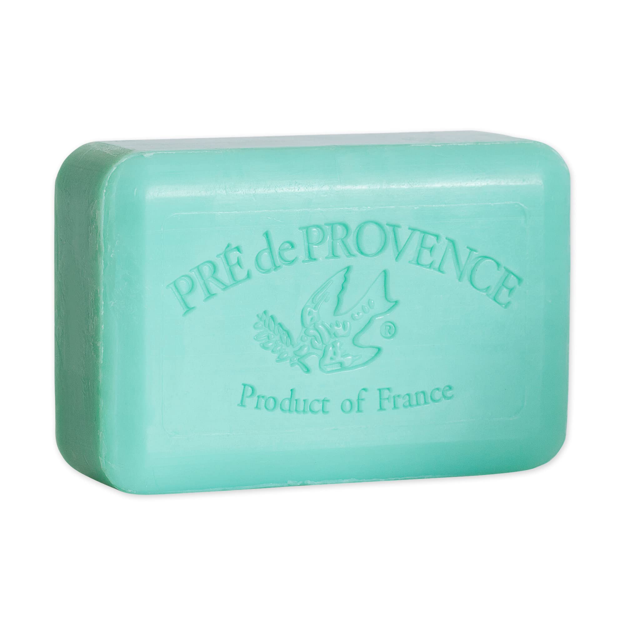 Pre de Provence Jade Vine soap bar lather closeup for a silky cleanse