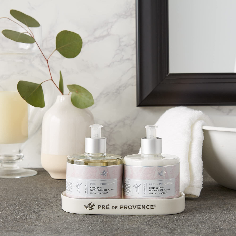 Pre de Provence silky texture glides on with a light, non-greasy finish.