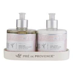 Pre de Provence liquid hand soap with glycerin helps prevent dryness