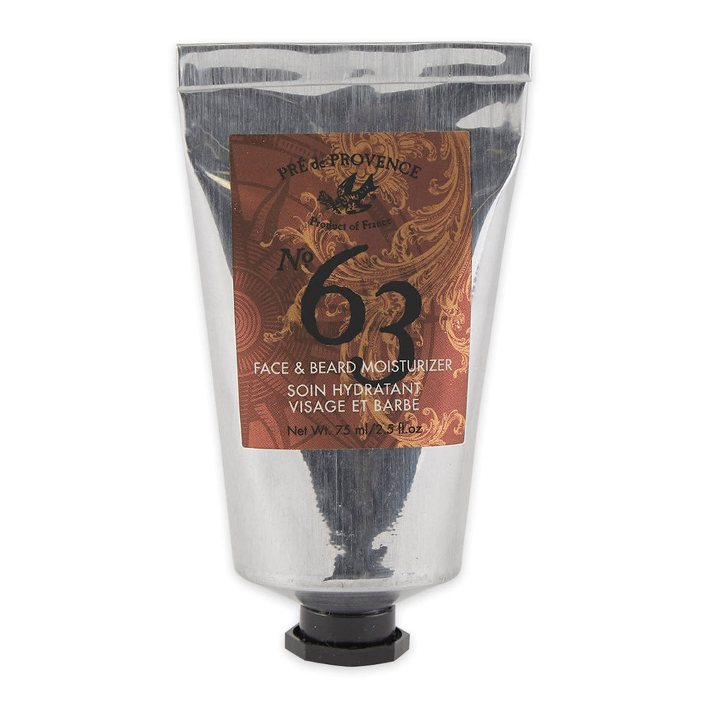 Pre de Provence No. 63 fragrance bottle highlighting aromatic notes for everyday grooming