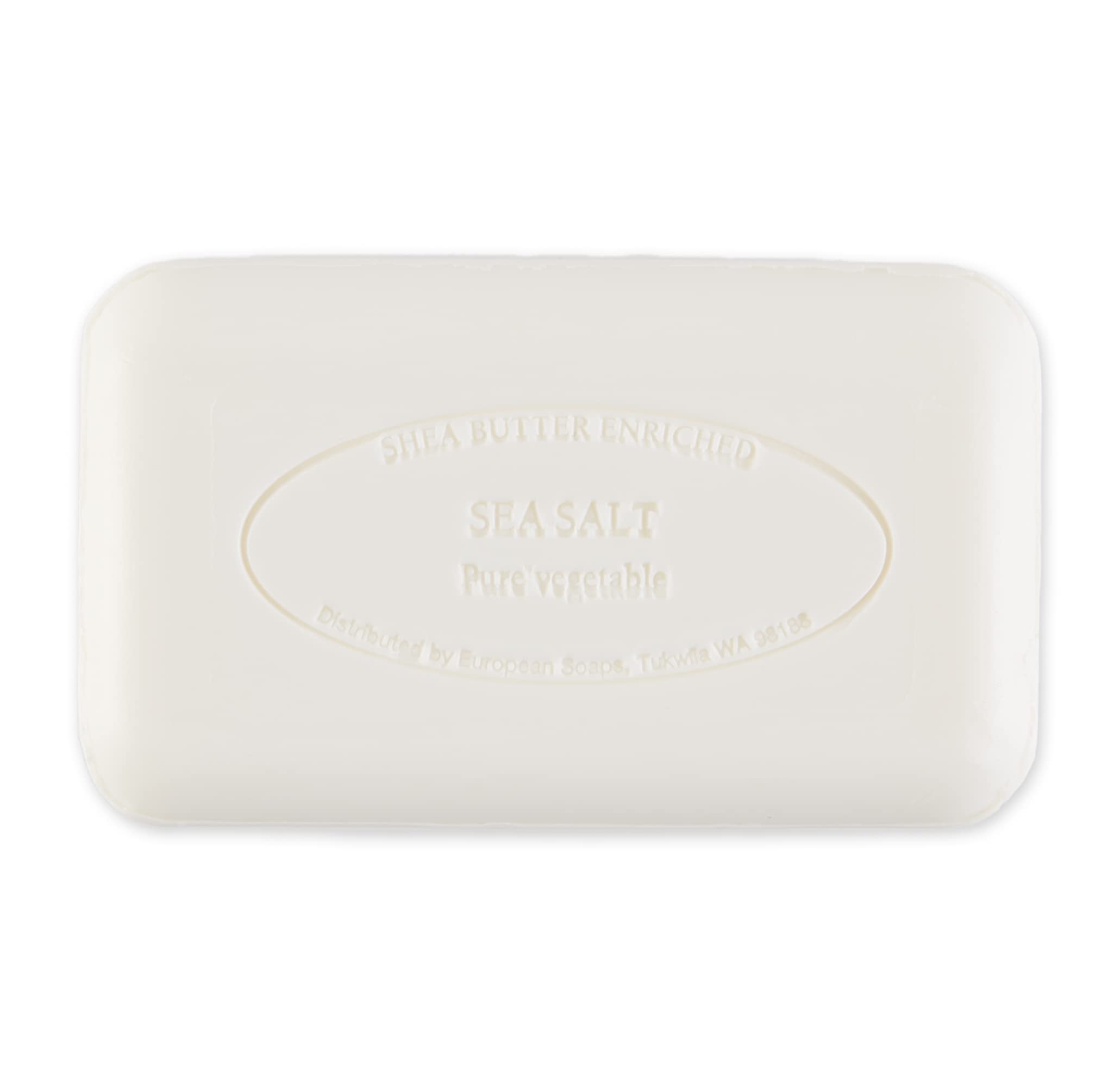 Pre de Provence soap bar sea salt scent close-up highlighting refreshing aroma