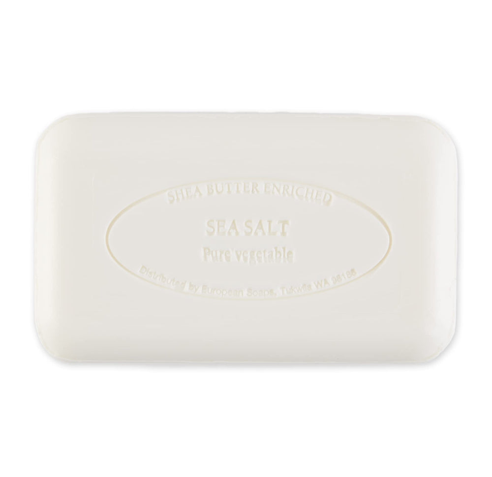 Pre de Provence soap bar sea salt scent close-up highlighting refreshing aroma