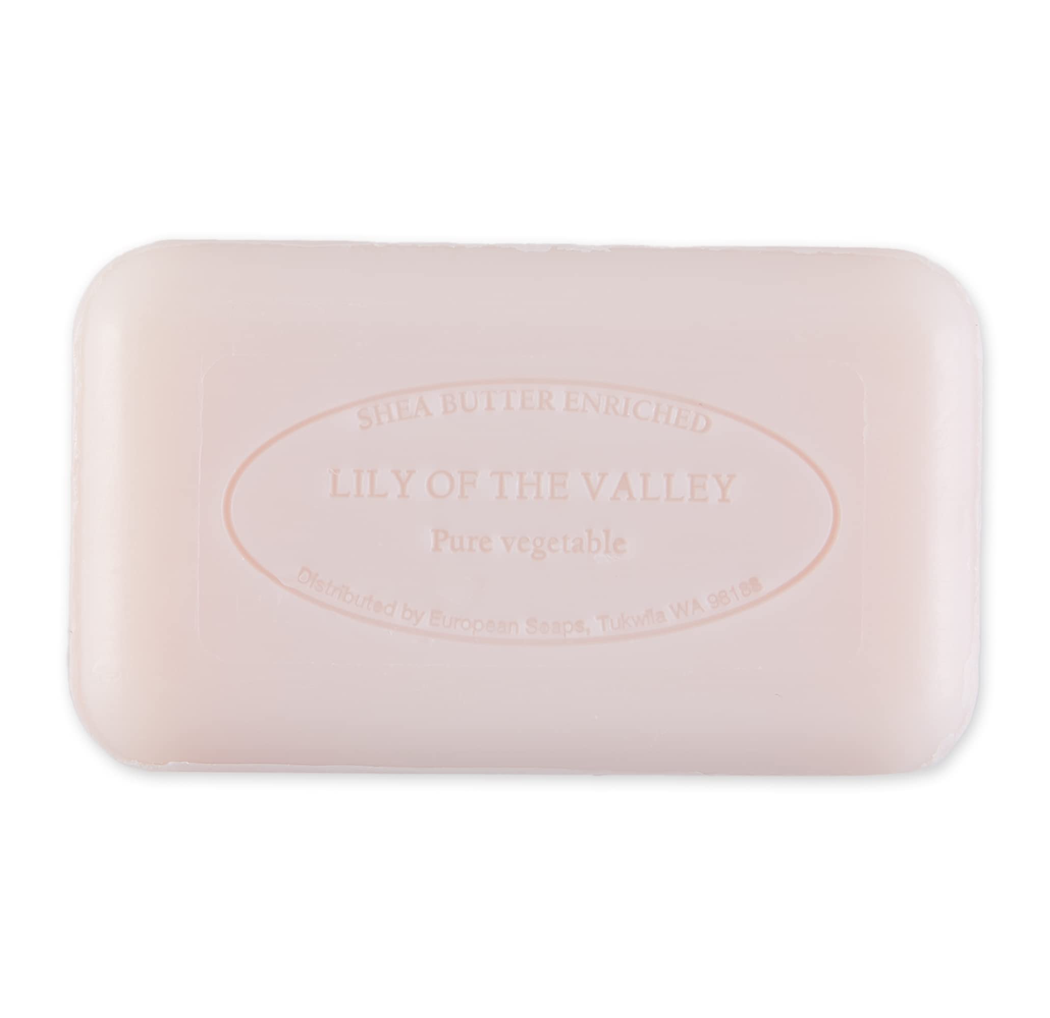 Traditional milling preserves a smooth, long-lasting soap by Pre de Provence.