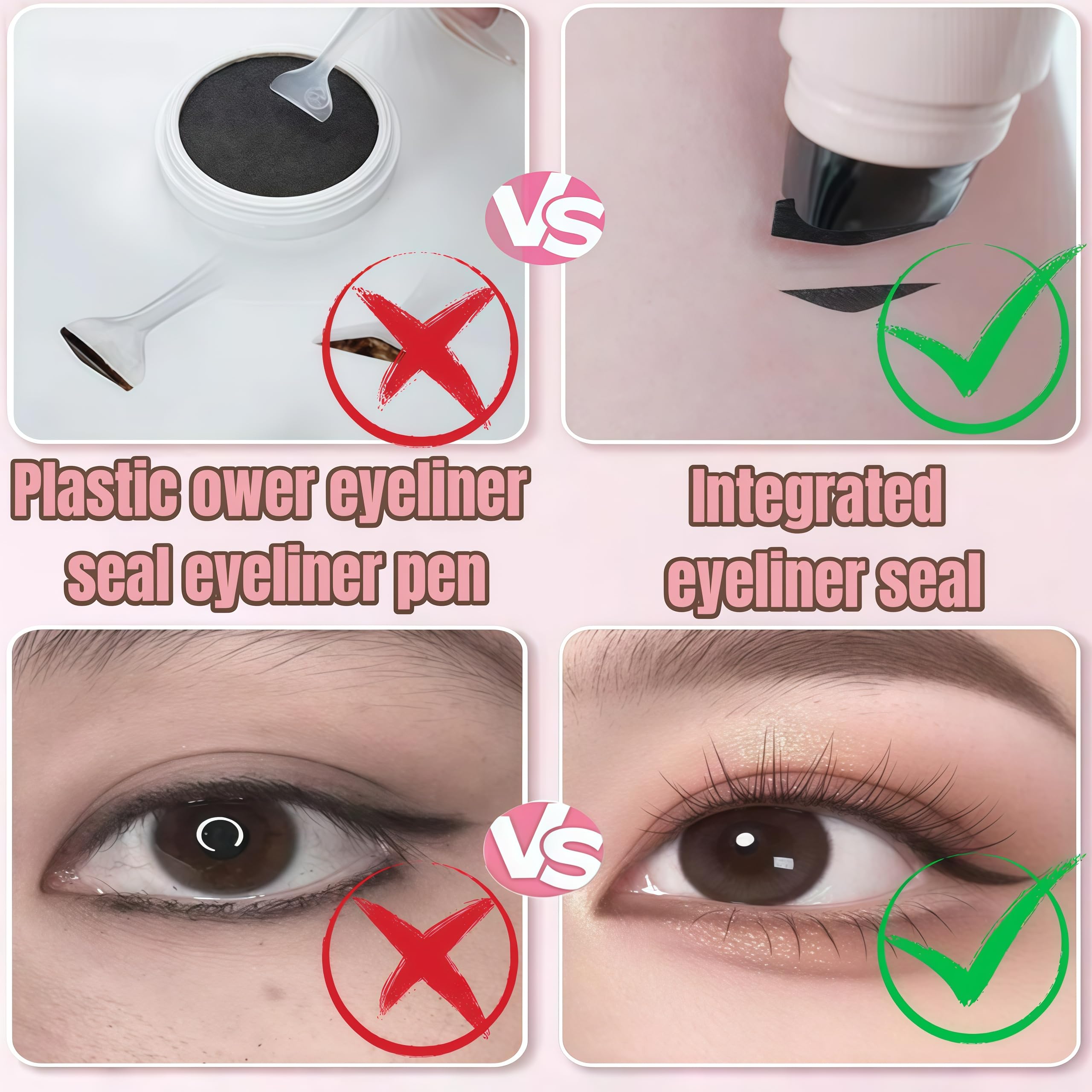 Pre-inked stamps reduce mess and on-the-go touch-ups.