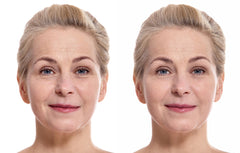 Vitality cream jar close-up highlighting antioxidant-rich formula.