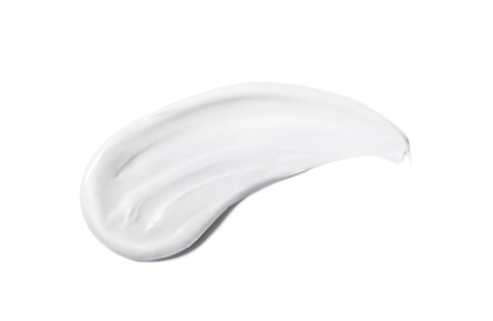 Vitality cream texture swirl showing hydration and smooth absorption.