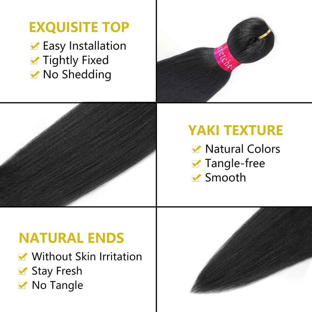 PreAfriBr box braids extensions 26 inches for versatile looks