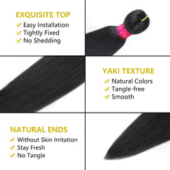 PreAfriBr box braids extensions 26 inches for versatile looks