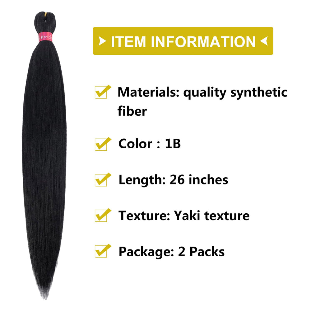 PreAfriBr synthetic yaki texture braiding hair with natural feel