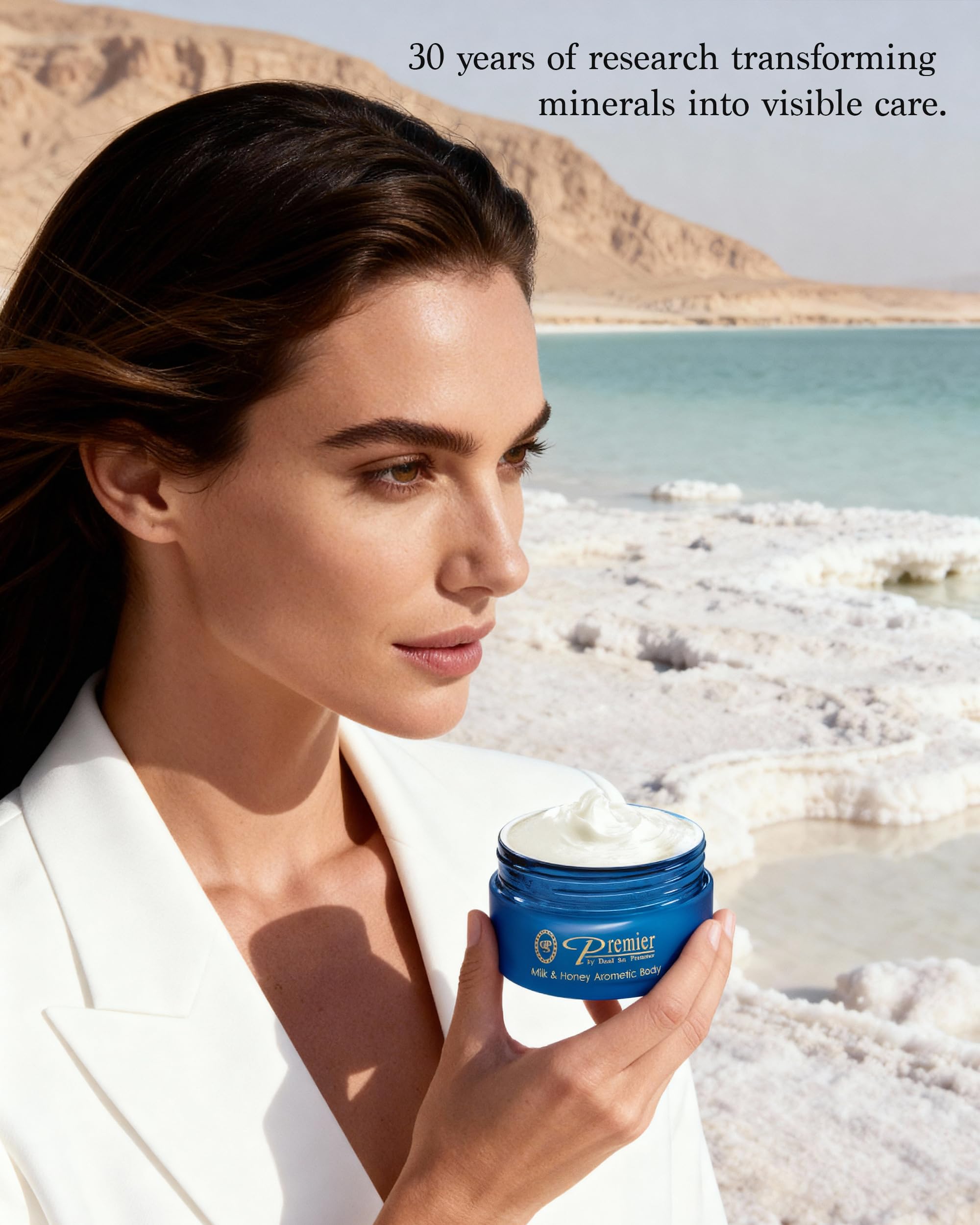 Milk and honey scented cream for daily gentle moisture.