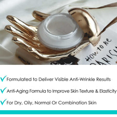 Premier Dead Sea Classic Night Cream bottle angled, conveying premium anti-aging care