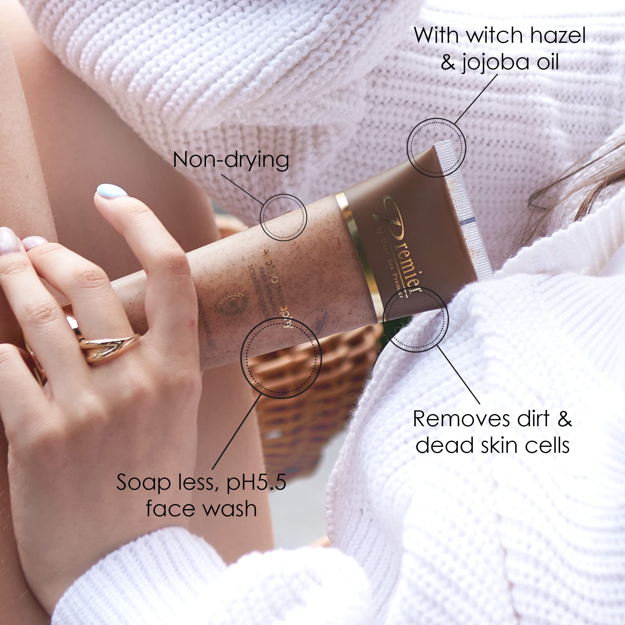 Premier Dead Sea Classic plant extracts oil show jojoba and almond hydration