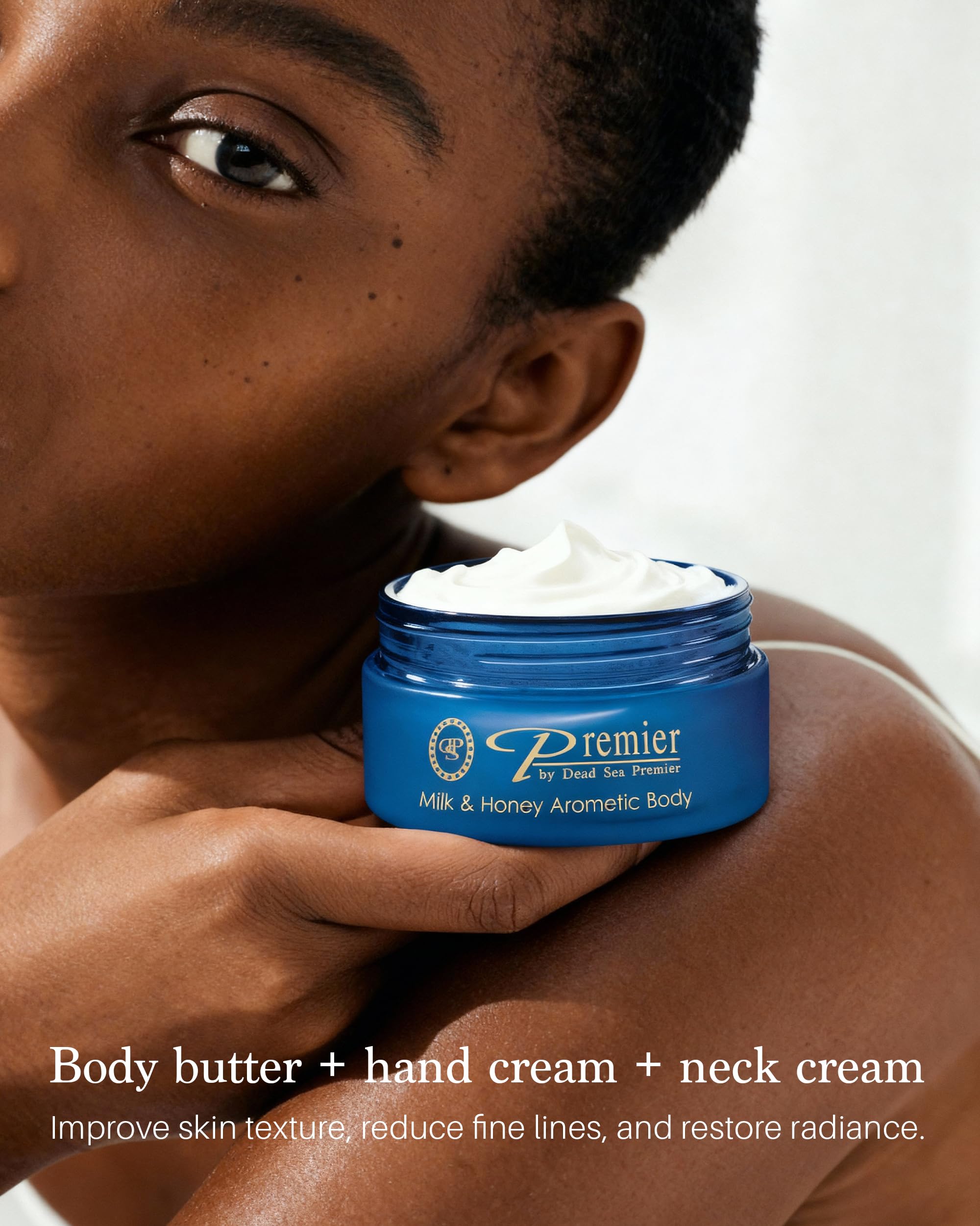 Mineral-rich Dead Sea formula visual highlighting nourishing minerals.