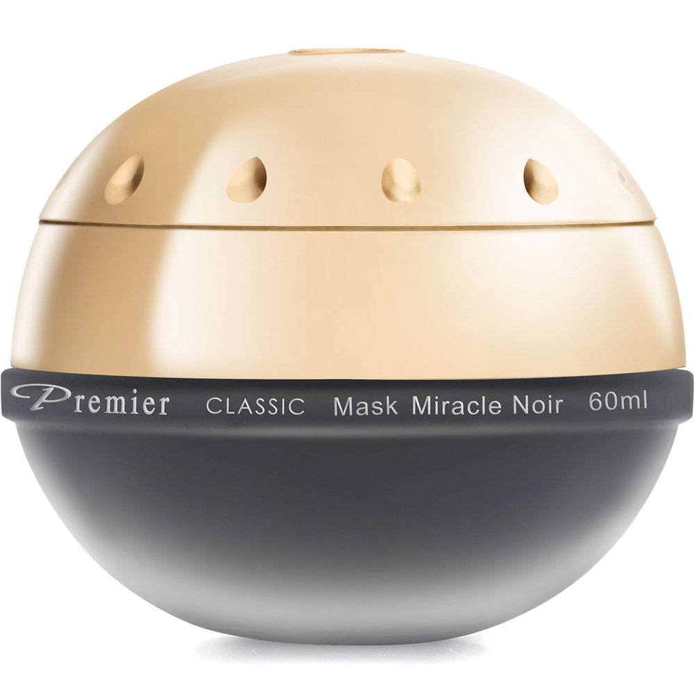 Premier Dead Sea Miracle Noir Mask packaging showcases premium skincare