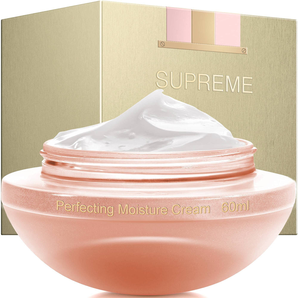 Premier Dead Sea Supreme cream texture close-up reveals velvety softness.