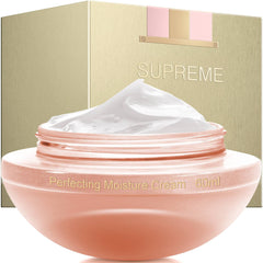 Premier Dead Sea Supreme cream texture close-up reveals velvety softness.