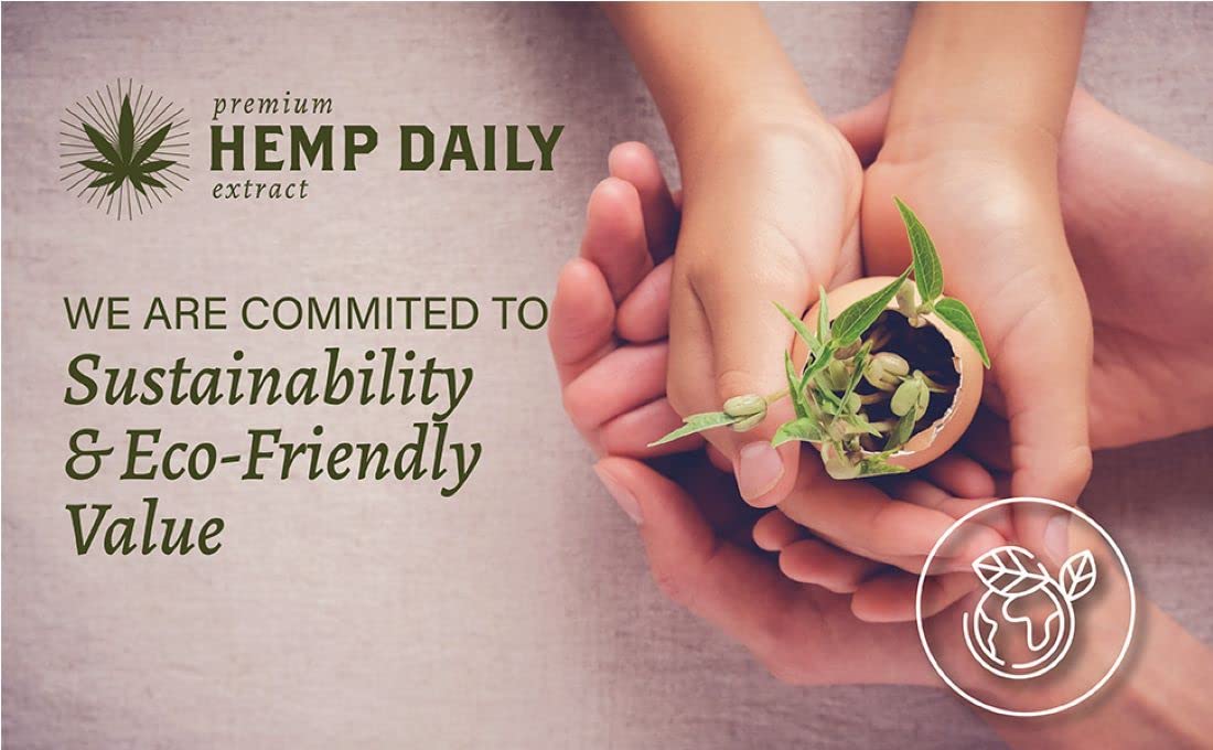 Premium Hemp Extract Daily Earthly Body Intensive Cream with argan and jojoba oils