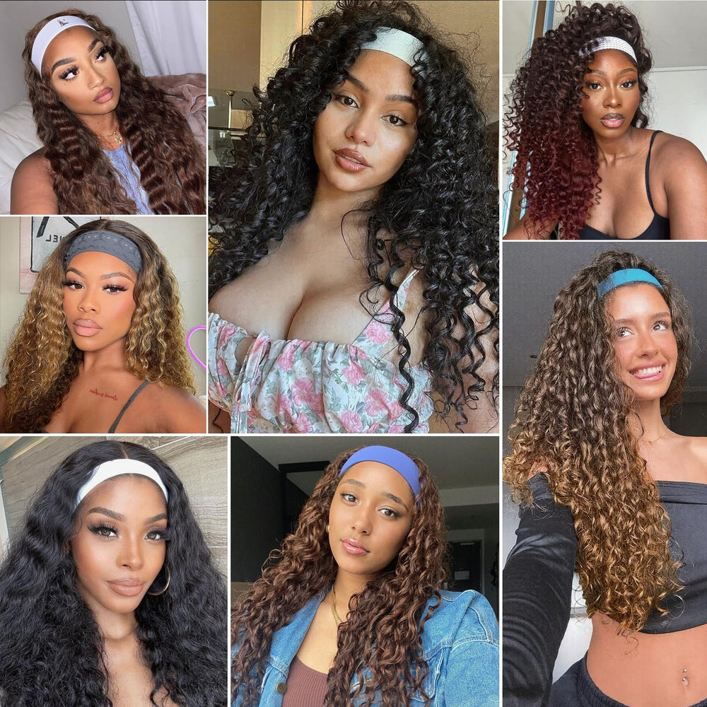 PREMPO Curly Wig care tips: oil and wide-tooth comb after washing
