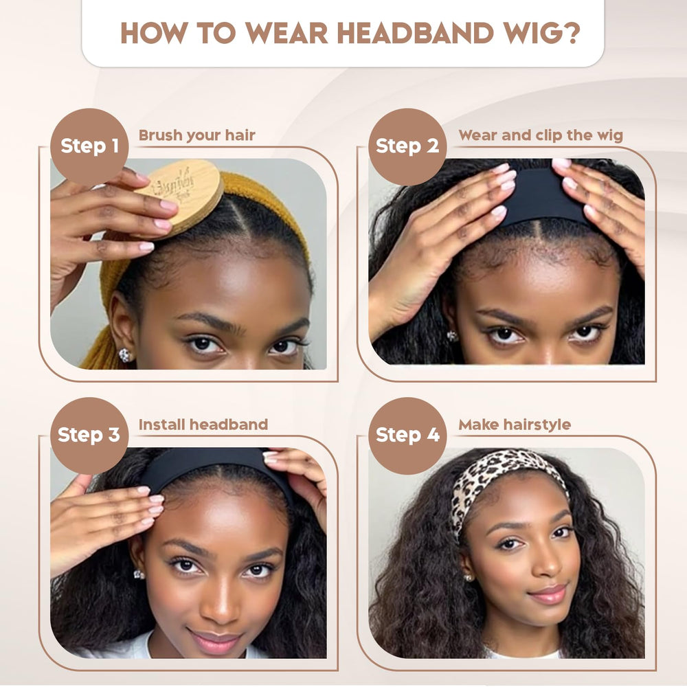 PREMPO Synthetic Wig feels breathable, lightweight with a healthy shine