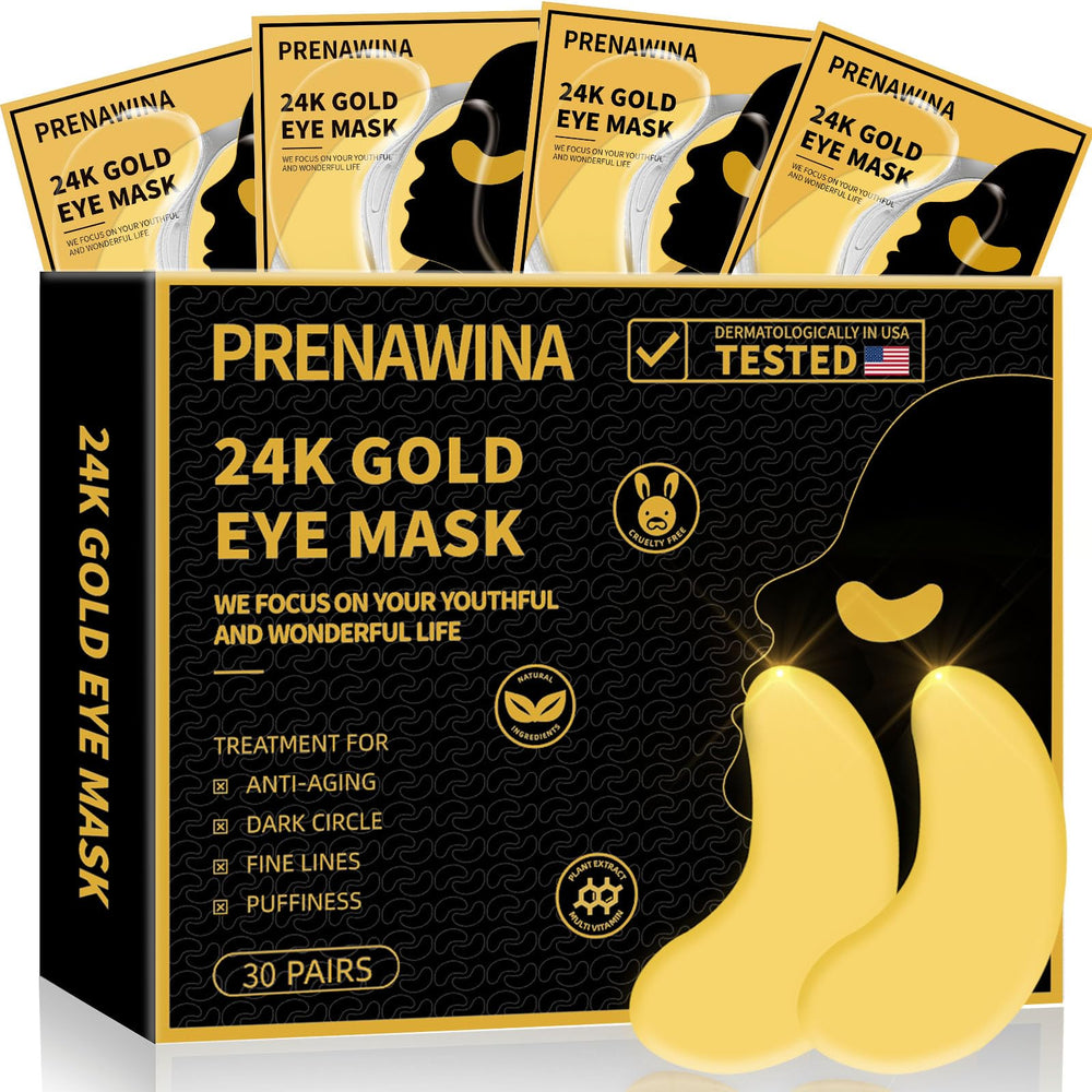 Prenawina under eye patches deliver soothing hydration for refreshed eyes.