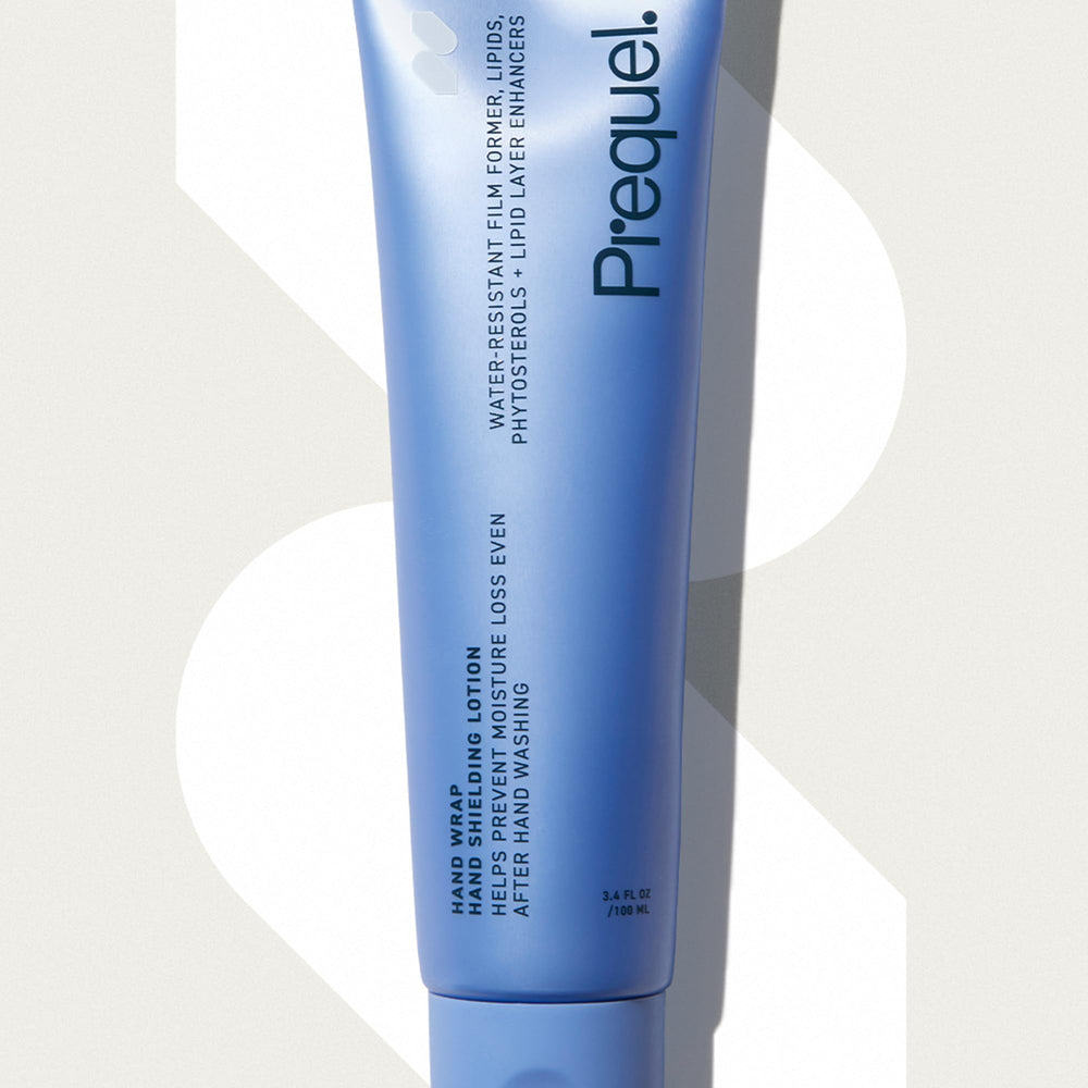 Prequel Skin Hand Wrap fragrance-free formula suits sensitive skin