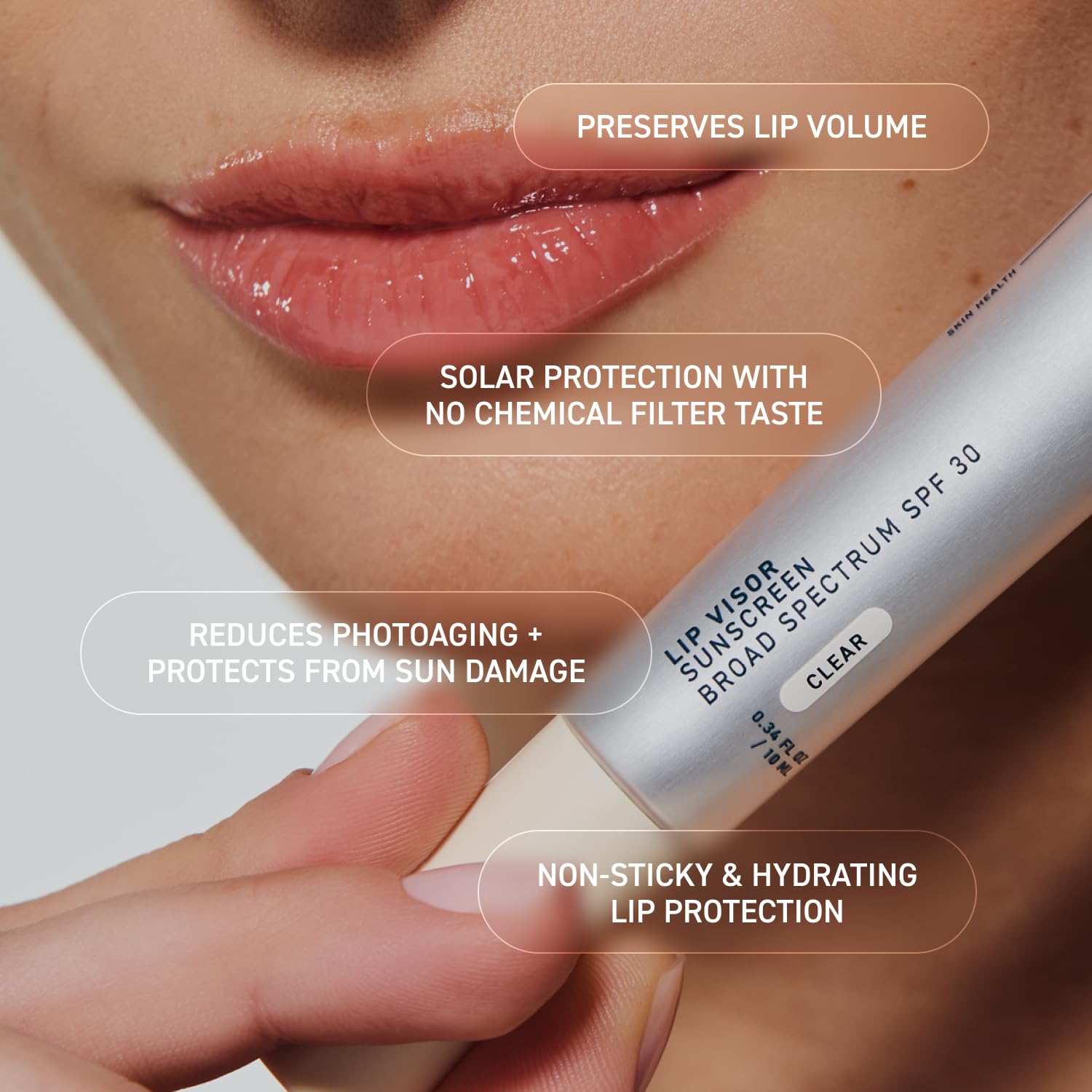 Prequel Skin Lip Visor applies smoothly with mint flavor.