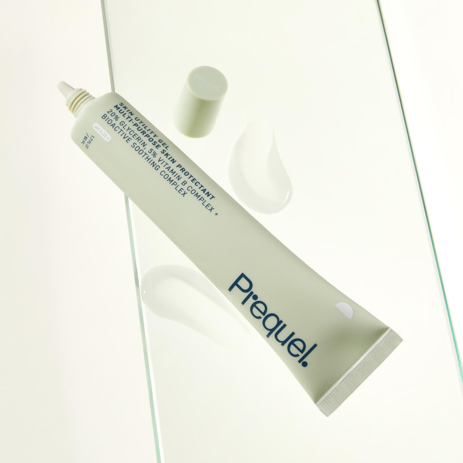 Prequel Skin Utility Gel fragrance-free formula for sensitive skin.