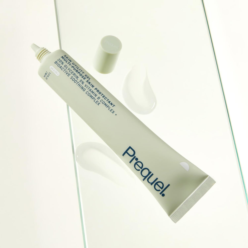 Prequel Skin Utility Gel fragrance-free formula for sensitive skin.