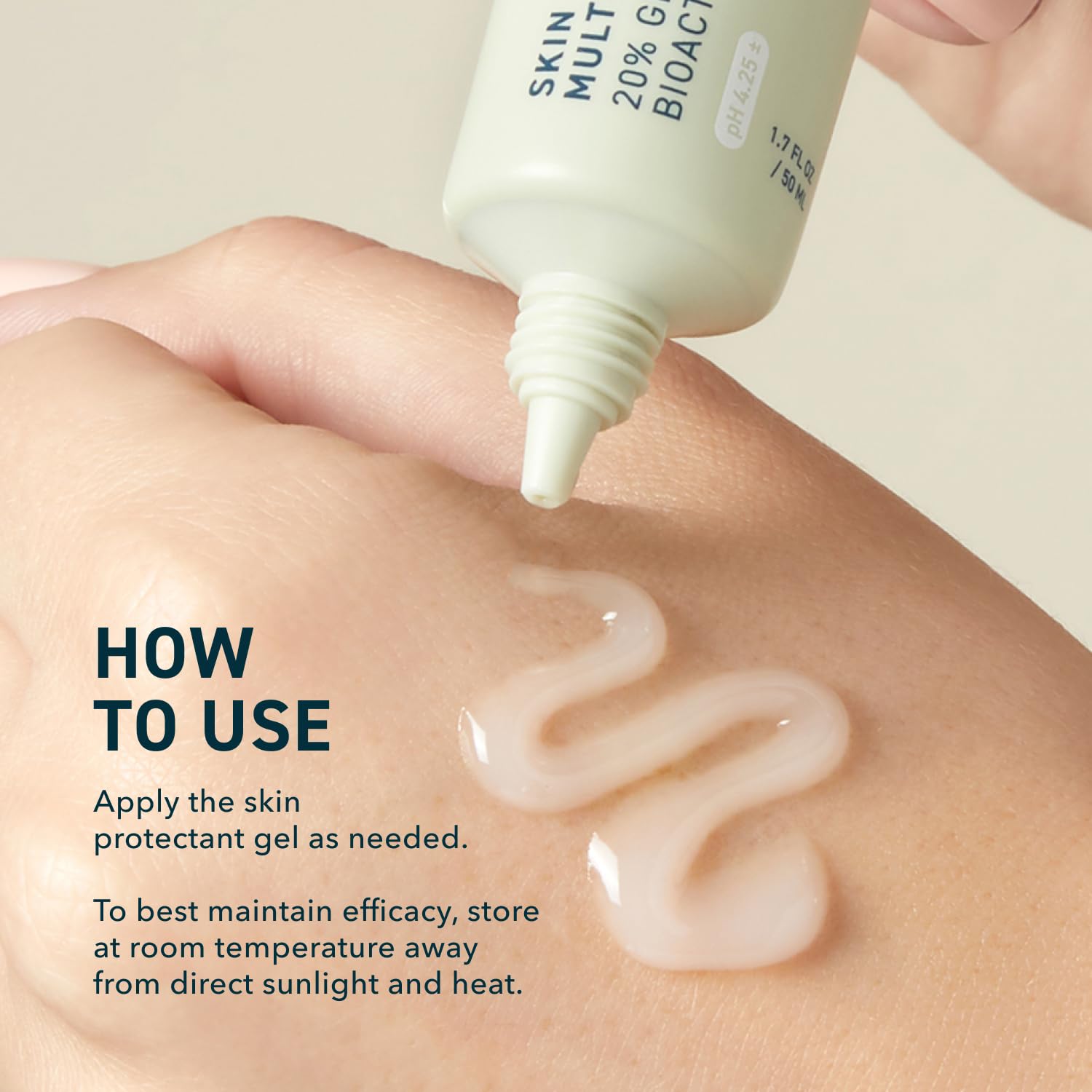 Prequel Skin Utility Gel packaging 2oz compact for travel.