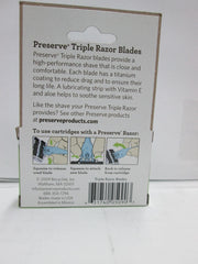 Preserve 4-pack packaging highlighting recycled materials and sustainability