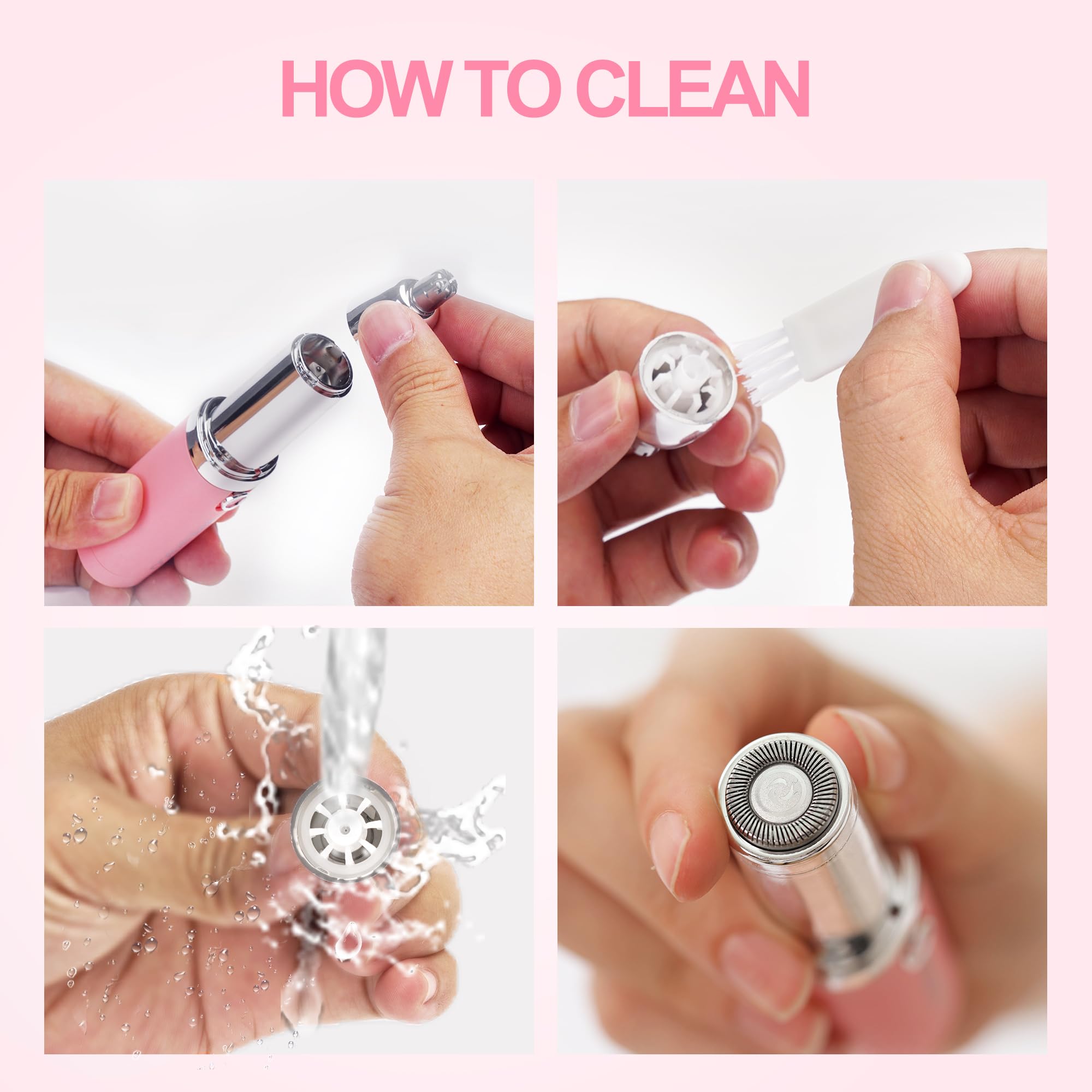PRESKBOO two-in-one heads enable versatile grooming.
