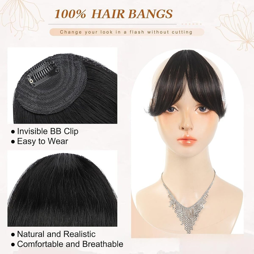 Pretelytiti Bangs Hair Clip ideal for daily wear and versatile styling.