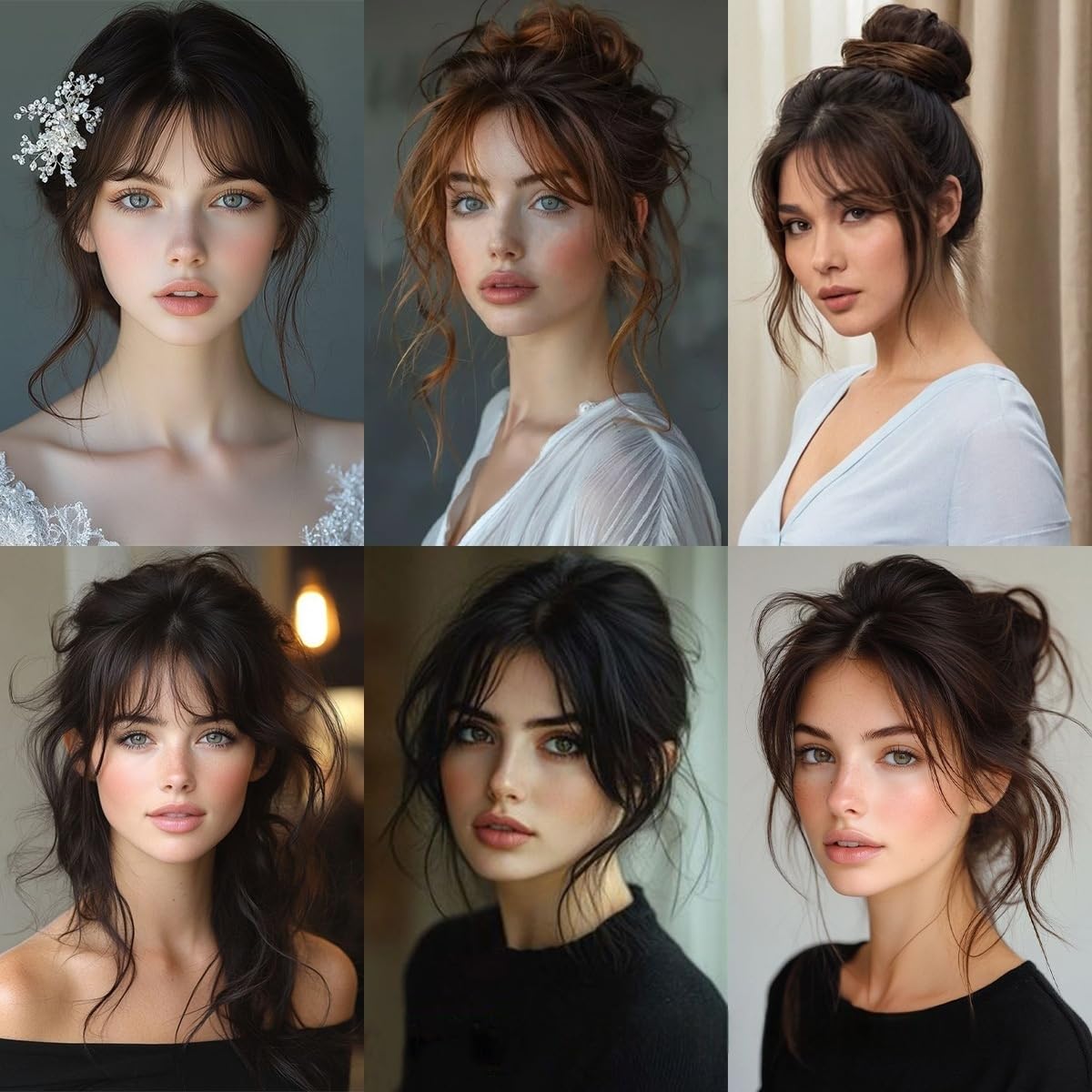 Pretelytiti Bangs Hair Clip lightweight design stays comfortable all day.