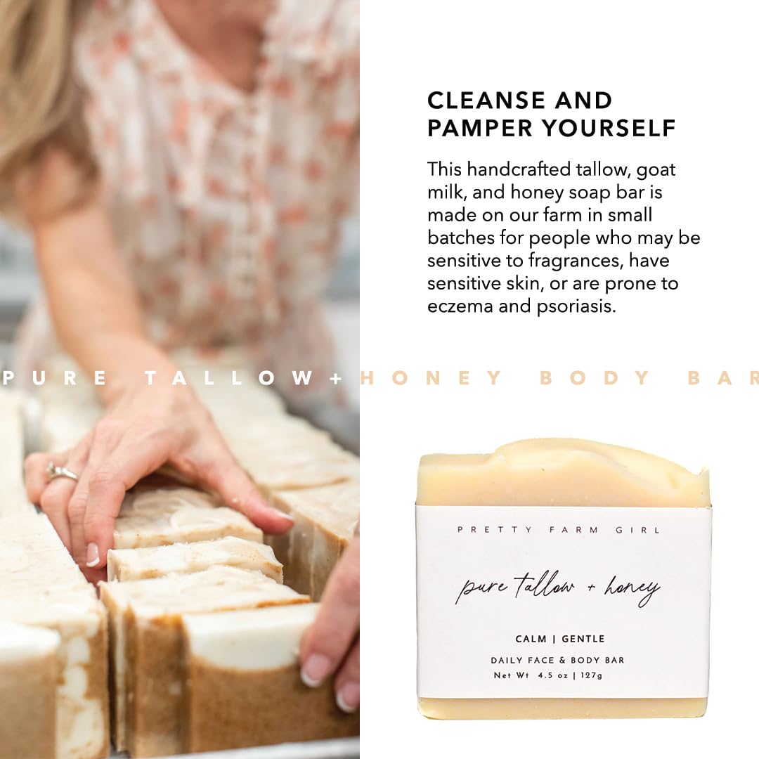 Pretty Farm Girl Closeup showing creamy soap lather.